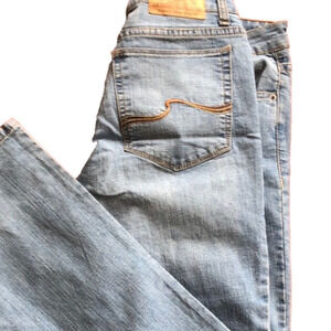 US Polo Assoc Women’s Size 10 Mid  Rise Boot Cut Light Denim Jeans